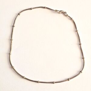 Sterling Silver bracelet .925 chain ankle bracelet anklet